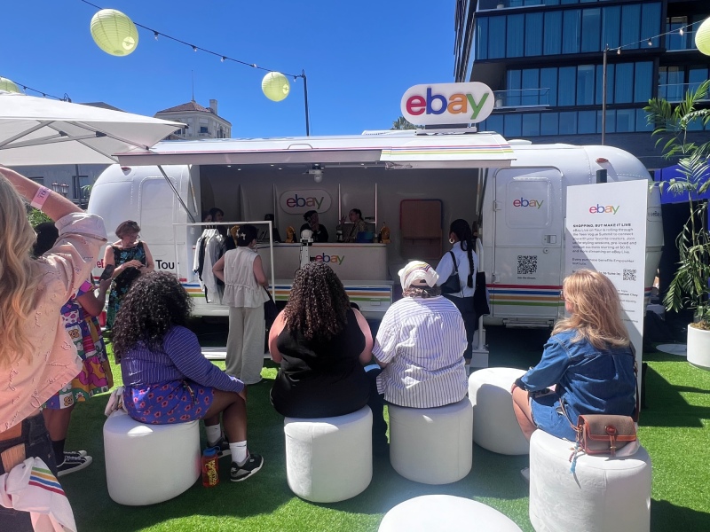 EBayLive Airstream Mobile Tour Teen Vogue