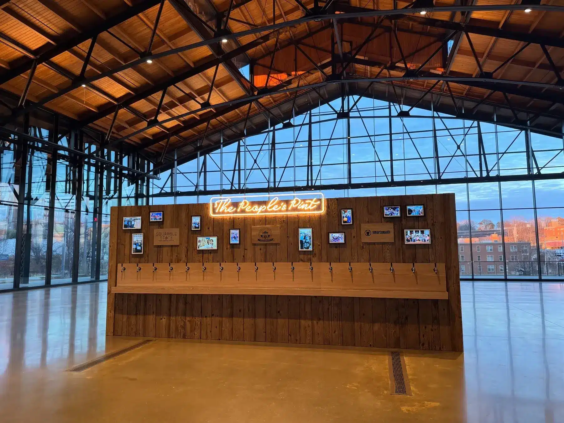 The VA Governer Ball - Beer Wall